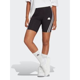 adidas Kerékpáros nadrág Future Icons 3-Stripes Bike Shorts HT4718 Fekete Slim Fit