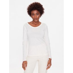 Mustang Blúz Anne 1013619 Ekru Regular Fit