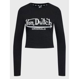 Von Dutch Blúz Blair 6 224 009 Fekete Slim Fit