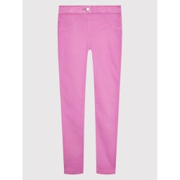 United Colors Of Benetton Szövet nadrág 4AU0CE00Q Rózsaszín Skinny Fit