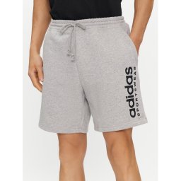 adidas Sport rövidnadrág All SZN Fleece Graphic Shorts IC9796 Szürke Regular Fit
