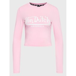 Von Dutch Blúz Blair 6 224 012 Rózsaszín Slim Fit