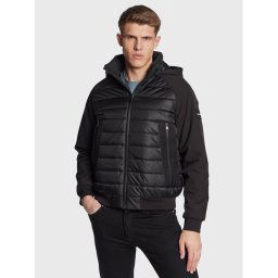 Calvin Klein Pehelykabát Essential Mix Media K10K110693 Fekete Regular Fit
