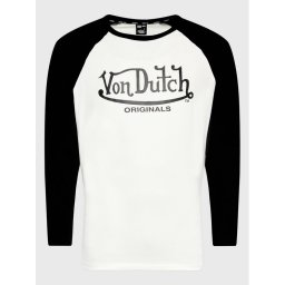 Von Dutch Hosszú ujjú Lane 6 324 009 Fehér Relaxed Fit