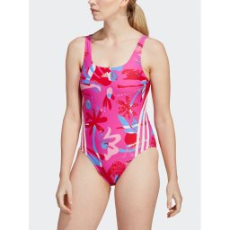 adidas Női fürdőruha Floral 3-Stripes Swimsuit IB5995 Rózsaszín Regular Fit