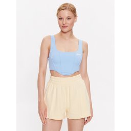 Guess Felső Brigit V3GP02 MC04Z Kék Slim Fit