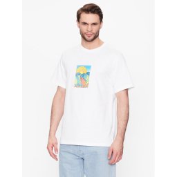 Converse Póló Layres Of Earth 10024590-A03 Fehér Standard Fit