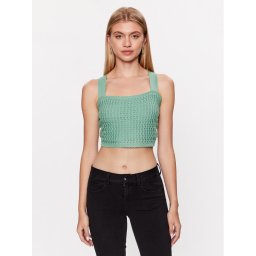 Guess Felső Yasmina W3GR09 Z2WK0 Zöld Regular Fit