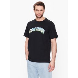 Converse Póló Cloud Fill 10024589-A02 Fekete Regular Fit
