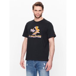 Converse Póló Cloud Sky 10024587-A02 Fekete Standard Fit