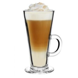 Lattespohár, füllel, 6db-os szett, 31 cl \GastroLine\ [6 db]