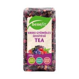 Benefitt erdei gyümölcs ízesítésű tea 100g