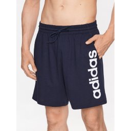 adidas Sport rövidnadrág AEROREADY Essentials Single Jersey Linear Logo Shorts IC0064 Kék Regular Fit
