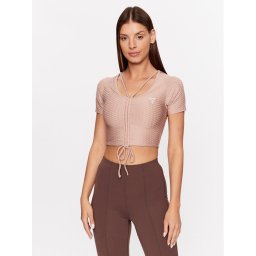 Guess Blúz Delma V3GP09 KBOA2 Szürke Regular Fit