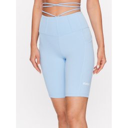 Guess Kerékpáros nadrág Brigit V3GD02 MC04Z Kék Super Skinny Fit