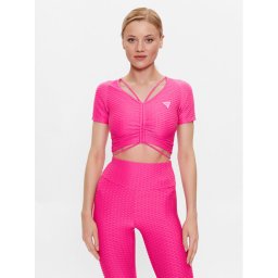 Guess Blúz Delma V3GP09 KBOA2 Rózsaszín Regular Fit