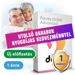 Panda Dome Advanced 1 eszközre 1 évre nyugdíjas kedvezménnyel