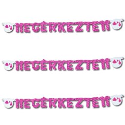 Megérkeztem fűzér, magenta