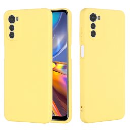 RUBBER Védőburkolat Motorola Moto E32 / E32s sárga