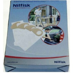 Porszívó mikroszűrős porzsák 5db/cs Nilfisk Alto, Buddy II porsazívóhoz ew04934