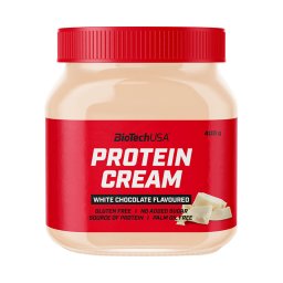 BioTechUsa Protein Cream fehér csokoládés 400g