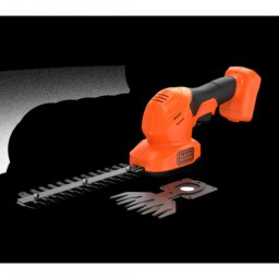 Black and Decker BCSS18B-XJ 2in1 Akkus sövényvágó és fűnyíró olló akku és töltő nélkül POWERCONNECT(TM)