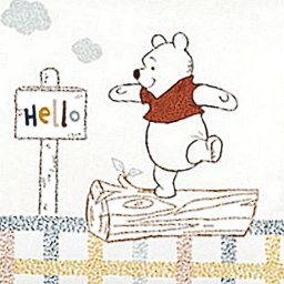 WINNIE, Disney jogdíjas, pamut baba ágynemű garnitúra