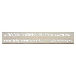 KOH-I-NOOR Betűsablon, 10 mm, KOH-I-NOOR