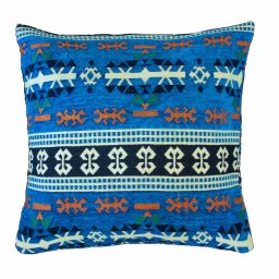 Kilim Díszpárnahuzat - Kék