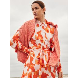 Selected Femme Ing ruha 16089013 Narancssárga Regular Fit