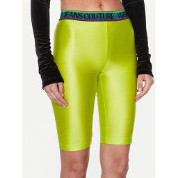 Versace Jeans Couture Kerékpáros nadrág 74HAC106 Zöld Slim Fit