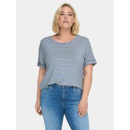 ONLY Carmakoma Póló 15239109 Fehér Regular Fit