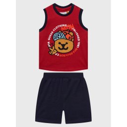 Guess Szövet top és sort szett I3GG13 K8HM0 Színes Regular Fit