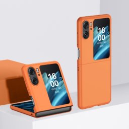 PLASTIC Műanyag védőburkolat OPPO Find N2 Flip orange
