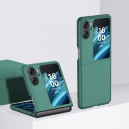 PLASTIC Műanyag védőburkolat OPPO Find N2 Flip sötétzöld