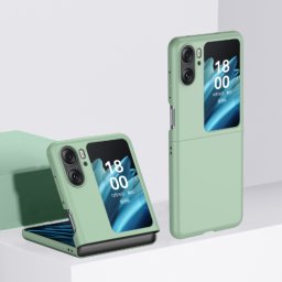 PLASTIC Műanyag védőburkolat OPPO Find N2 Flip világoszöld