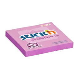 STICK N Öntapadó jegyzettömb, 76x76 mm, 100 lap, STICK N ,,360°, rózsaszín