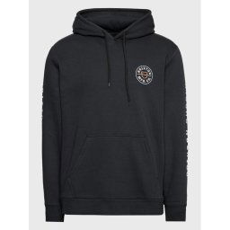 Brixton Pulóver Crest 22021 Fekete Regular Fit