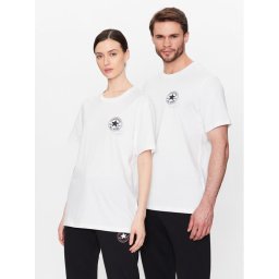 Converse Póló Unisex Go-To All Star Patch 10025072-A02 Fehér Regular Fit