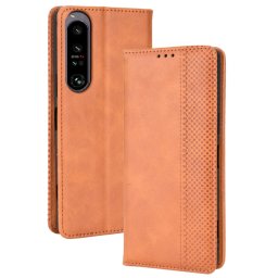 BUSINESS Pénztárca borító Sony Xperia 1 IV 5G barna
