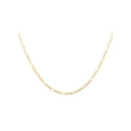 Sárga arany figaro nyaklánc, 14 k, 5,55 g