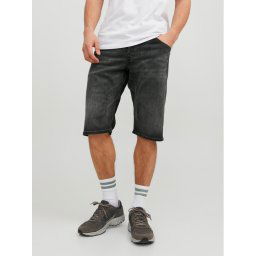 Jack&Jones Farmer rövidnadrág Scale 12223991 Fekete Regular Fit