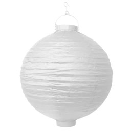 Kerti papír lampion, fehér, 20 cm