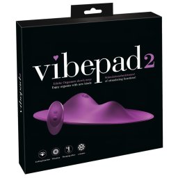 VibePad 2 - nyelves stimulátor párna vibrátor (lila)