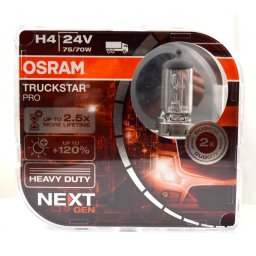 Osram H4 24V 75/70W +120% 64196TSP