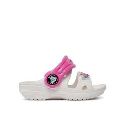 Crocs Papucs Classic Embellished Sandal T 207803 Fehér