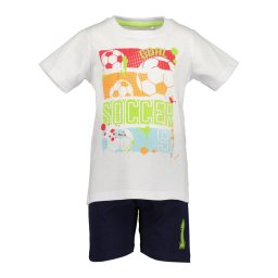 Blue Seven Póló és rövidnadrág 826019 X Fehér Regular Fit