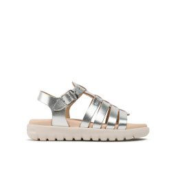 Geox Szandál J Sandal Soleima Gir J35GSB000CFC1007 M Ezüst