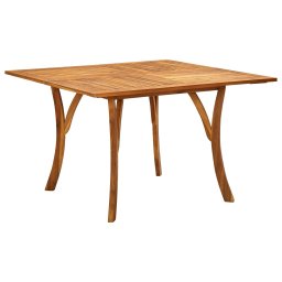 vidaXL tömör akácfa kerti asztal 120 x 120 x 75 cm