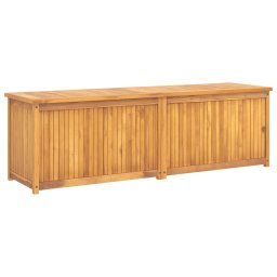 vidaXL tömör tíkfa kerti láda 175 x 50 x 55 cm